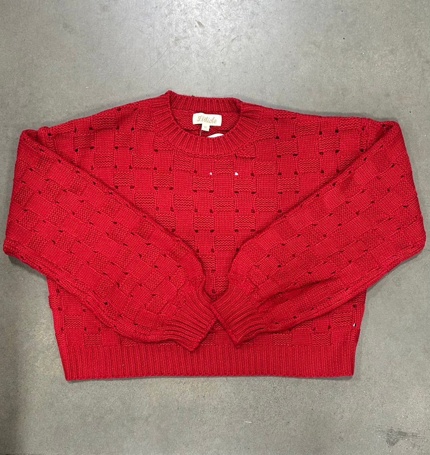 Crisp Air Knit Sweater