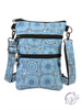 Nupouch Anti-theft 3 Zipper Crossbody