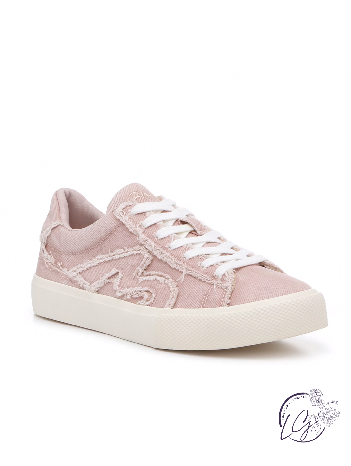 Blowfish Vaporize Sneakers in Pink Denim