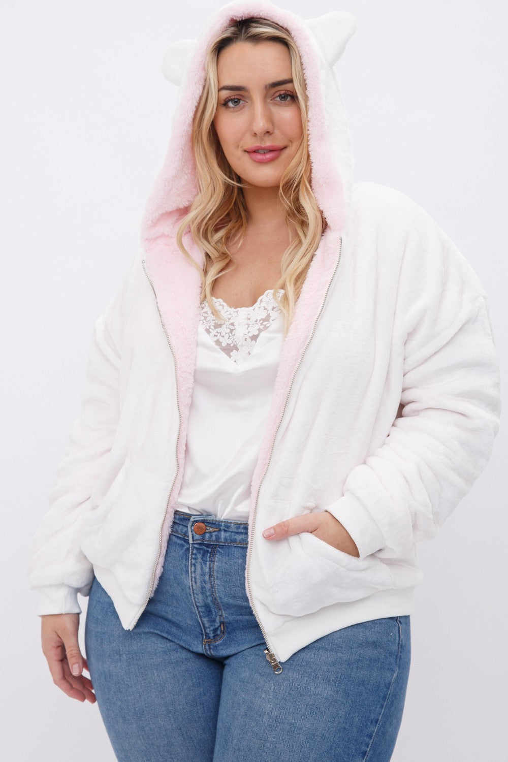 Blushing Bear Teddy Ears Jacket