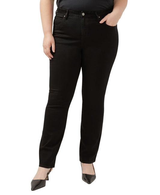 Curvy Joise Mid Rise Straight by Silver Jeans