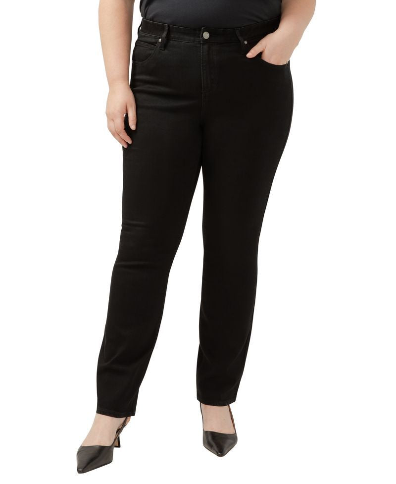 Curvy Joise Mid Rise Straight by Silver Jeans