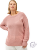 Curvy Busy Days Oversized Sweater
