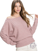 Owning The Moment Ribbed Sweater