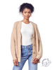 Staying On My Mind Ribbed Oversized Cardigan