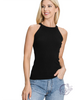 My Reason Ribbed Halter Tank