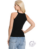 My Reason Ribbed Halter Tank