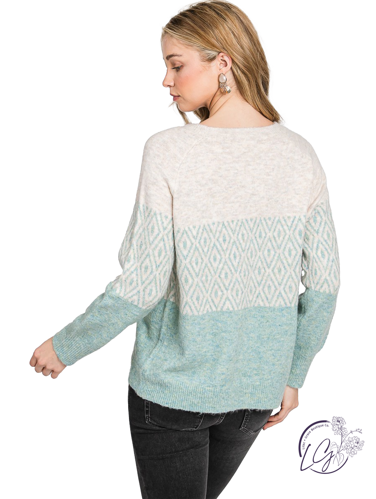 Mint Frost Sweater