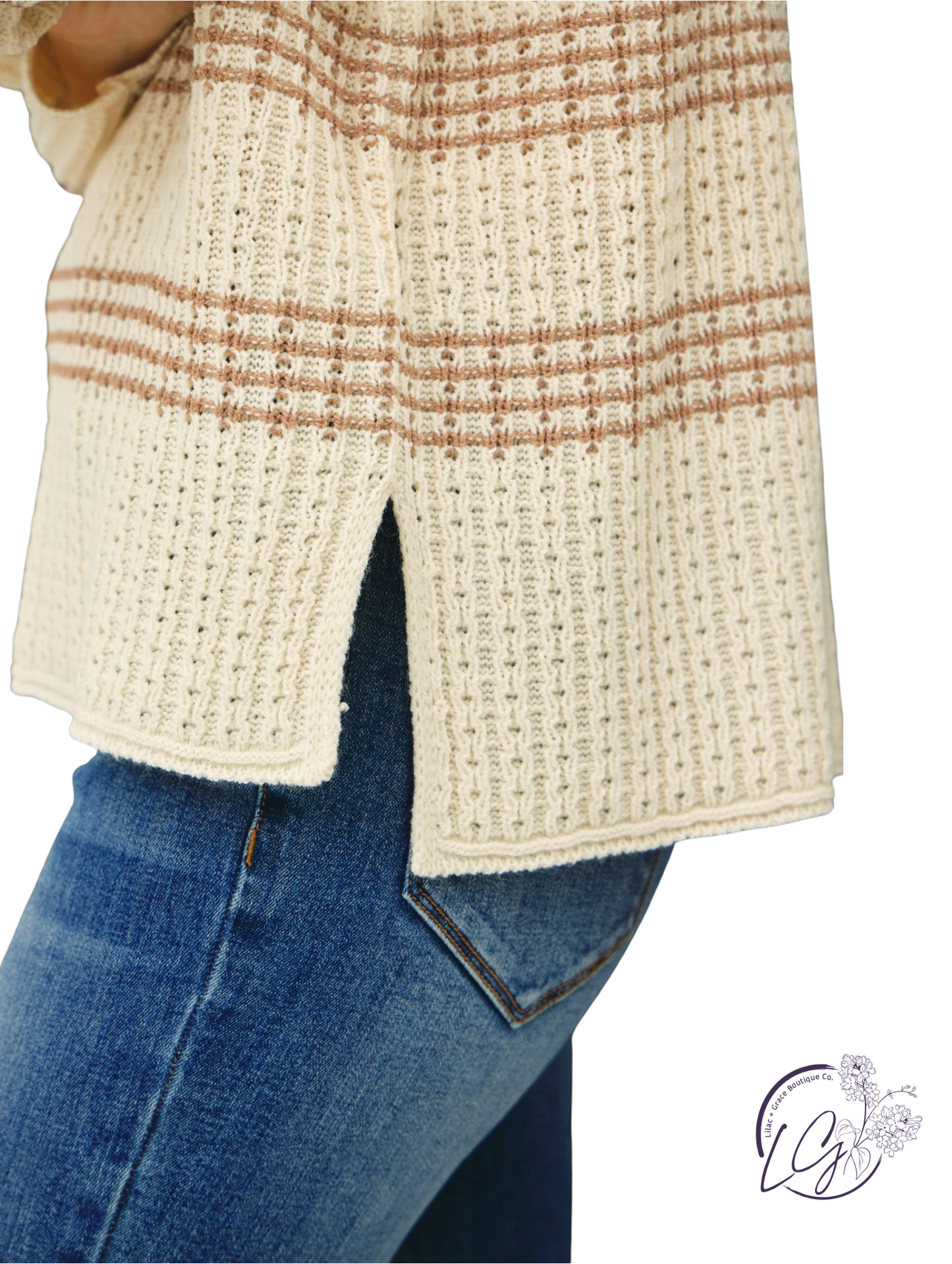 White Walls Fade Sweater