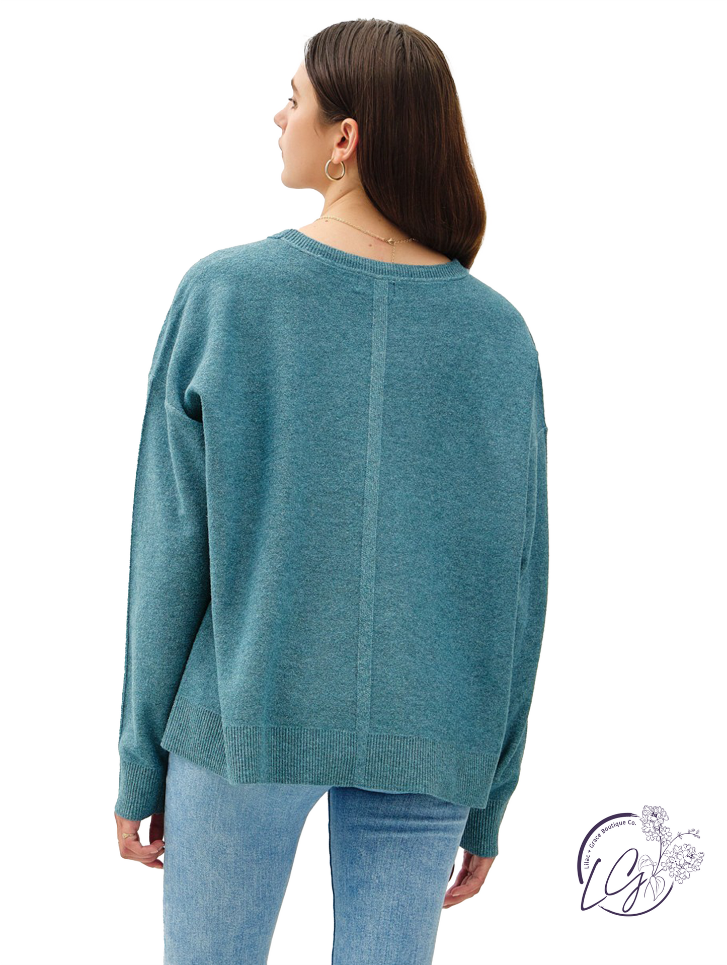 Coastal Drift Sweater