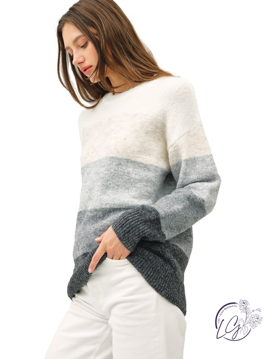 Bold Stripe Wool Knit