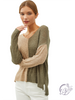 Sweet As Sugar Color Block Sweater