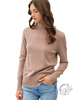 Frayed Luxe Mock Neck