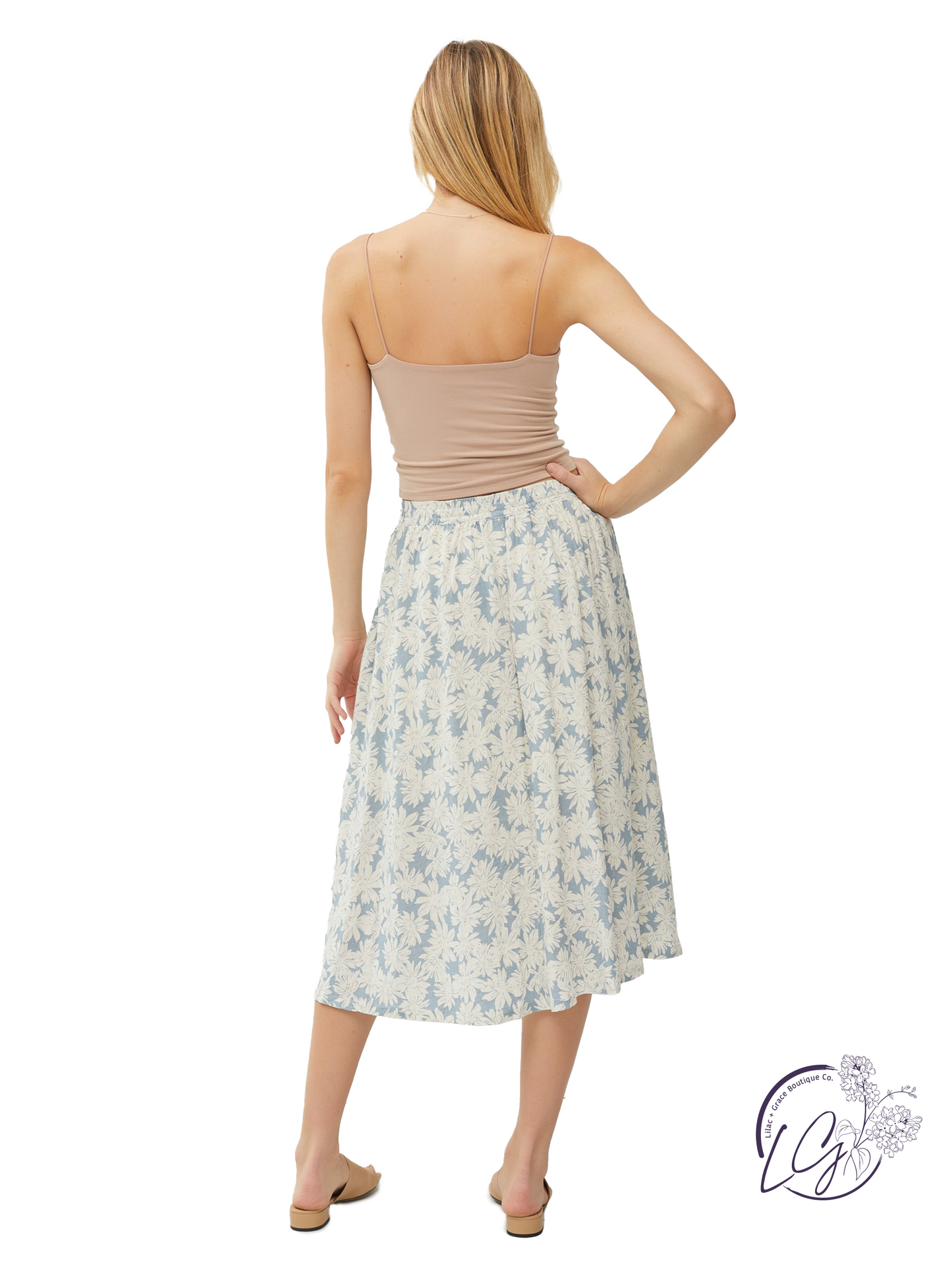 A-Line Coastal Skirt