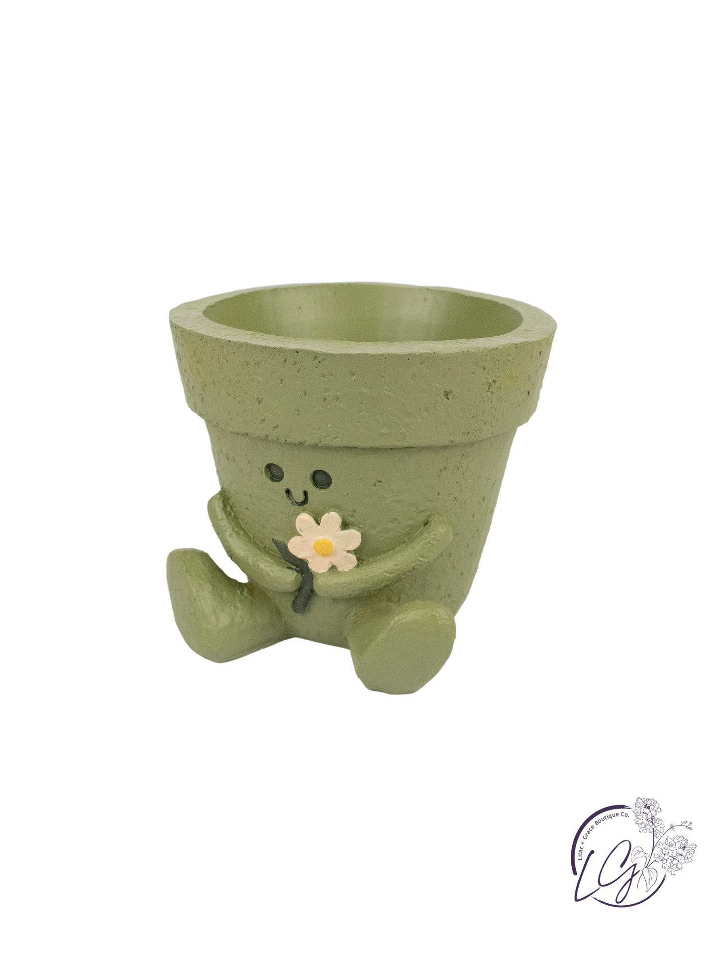 Whimsy Friends Resin Figural Planter