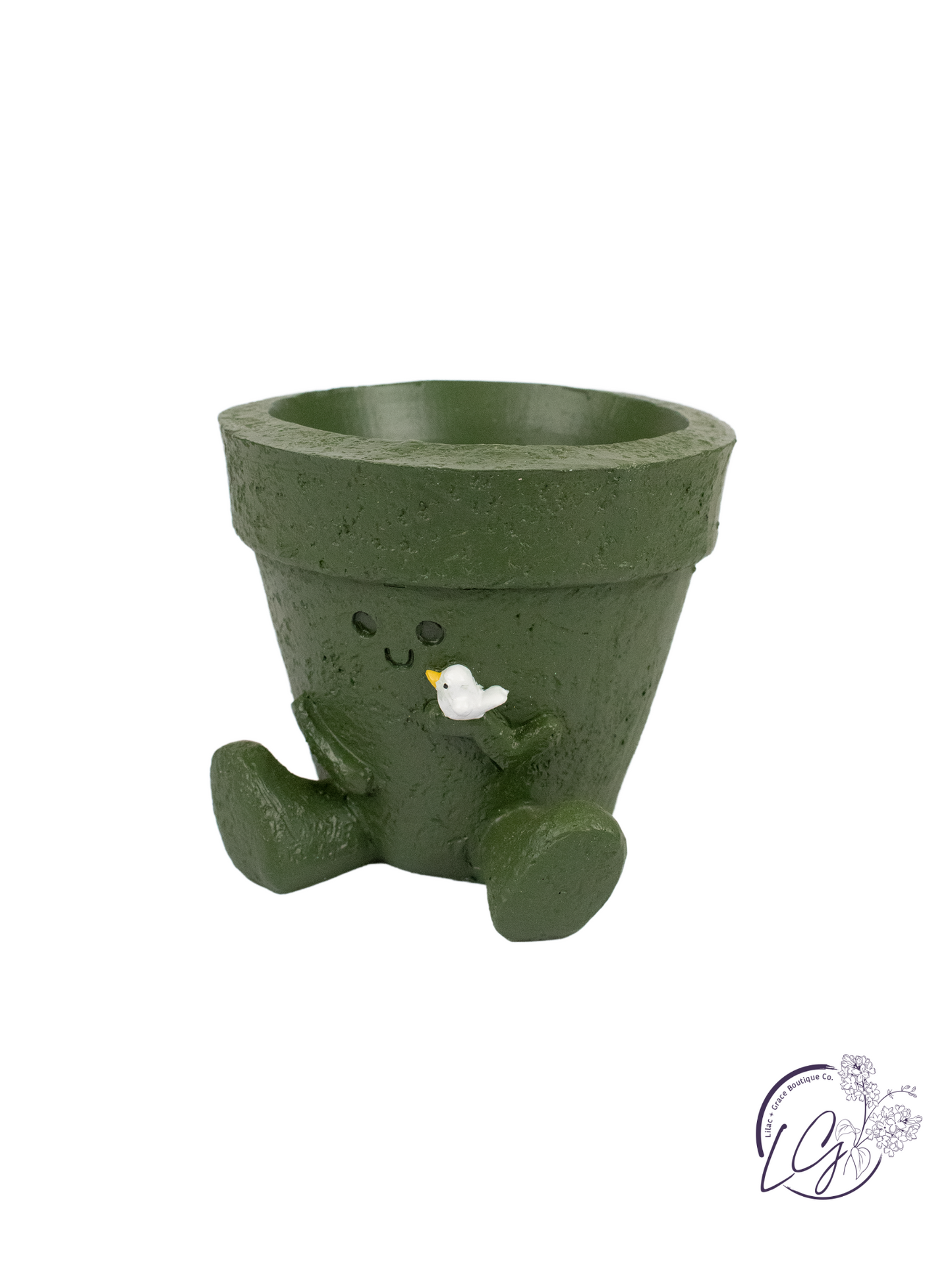 Whimsy Friends Resin Figural Planter