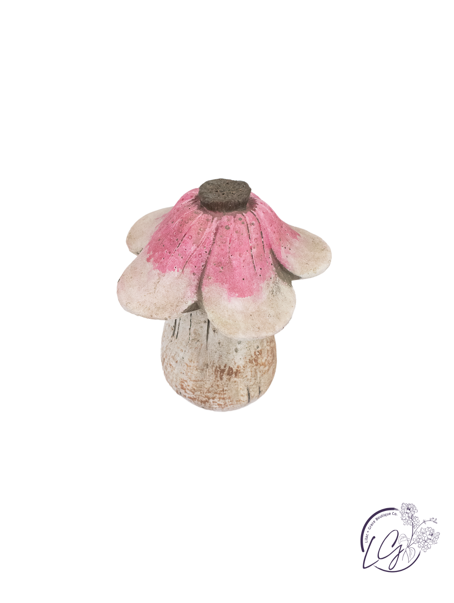 Colorful Cement Mushroom