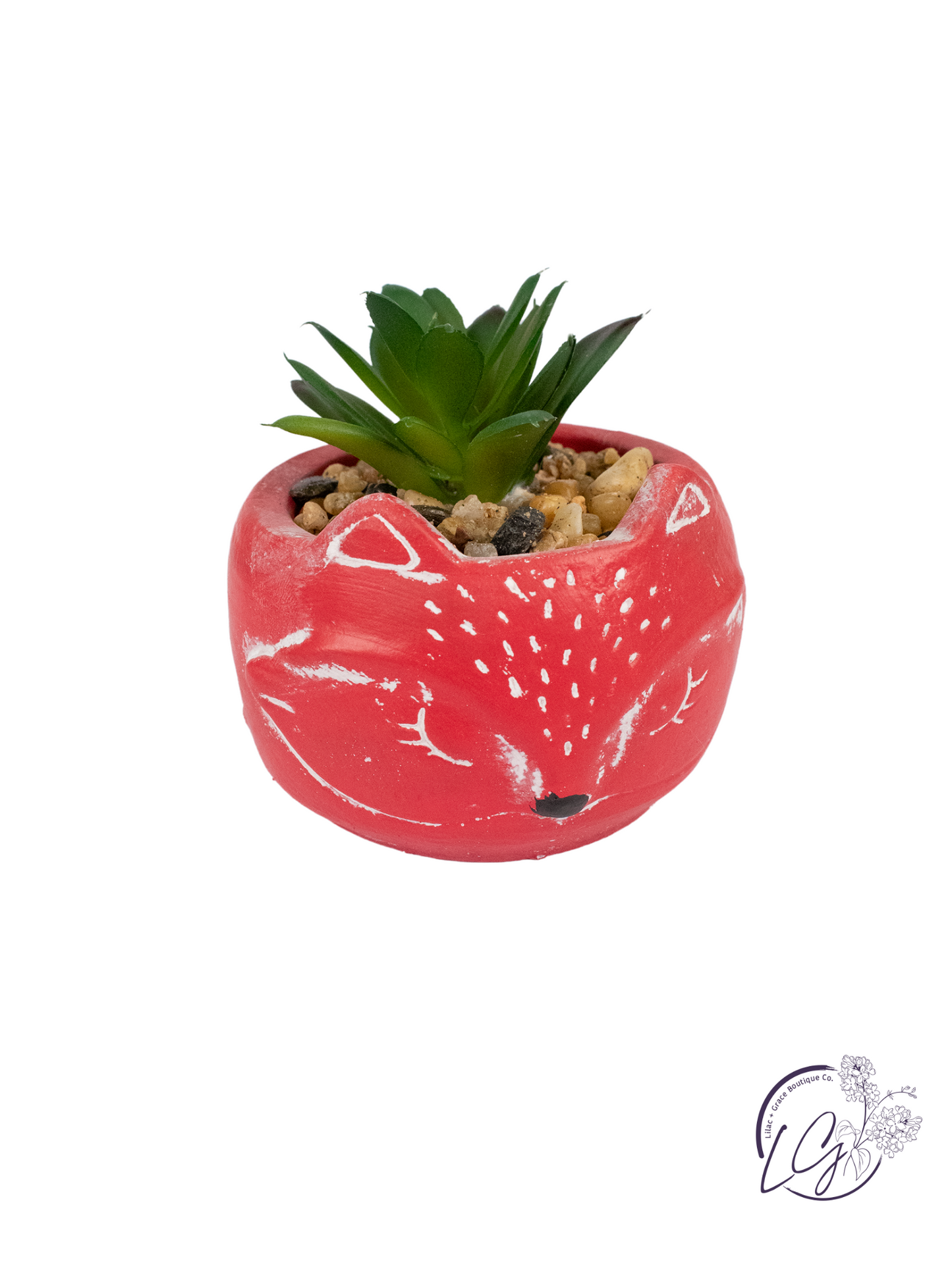 Cement Animal Planter w/ Succulent