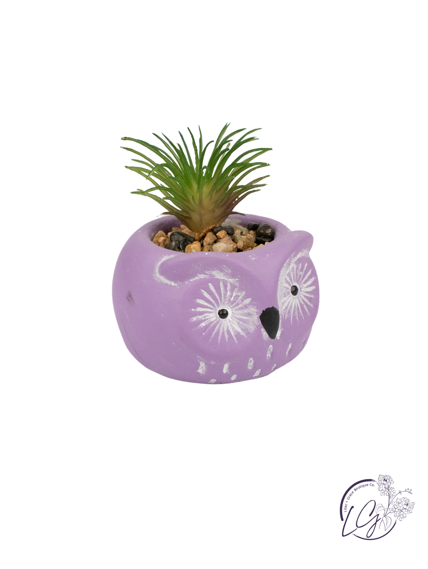 Cement Animal Planter w/ Succulent