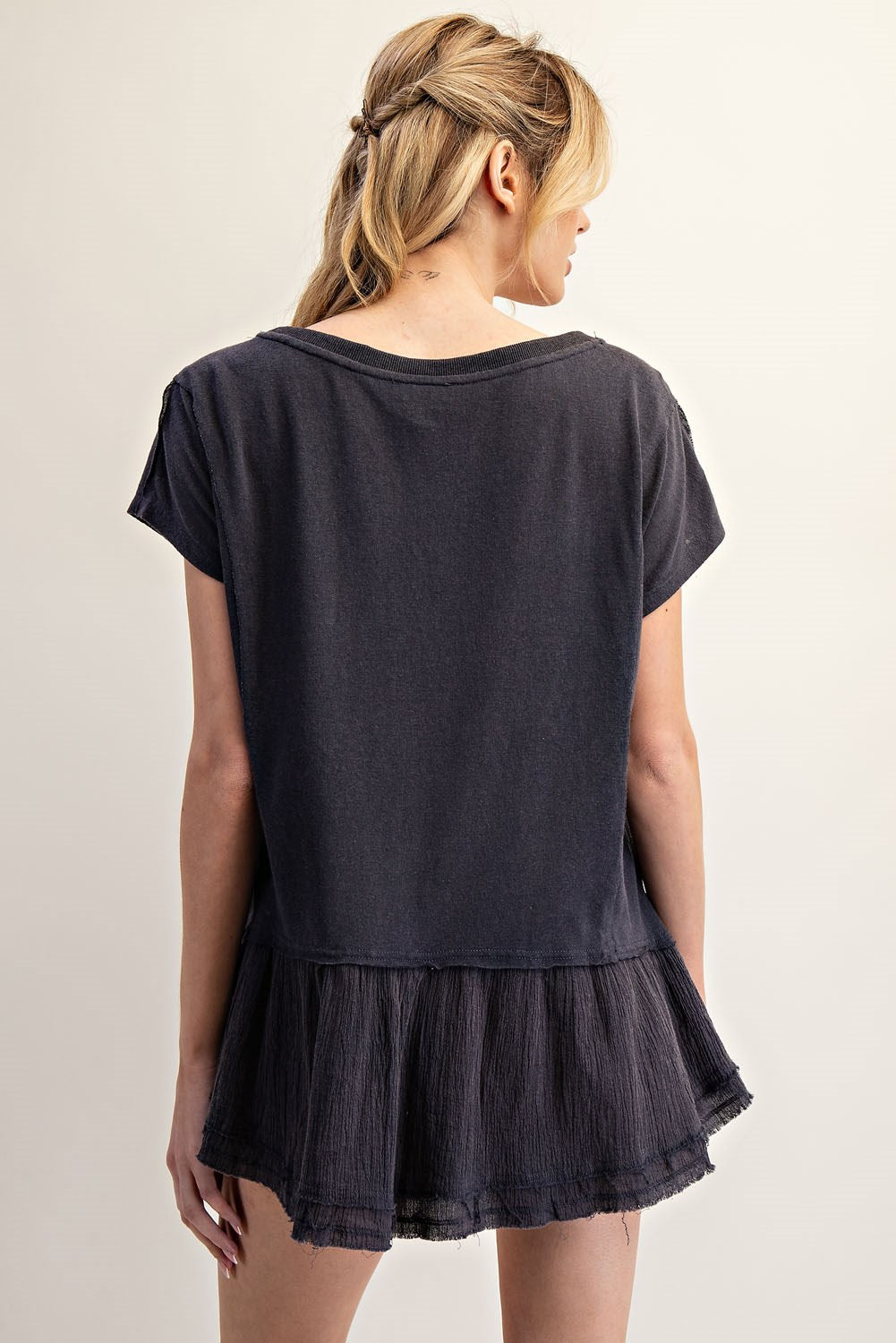 Twirl Hem Top