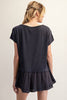 Twirl Hem Top