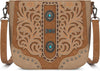 Montana West Crossbody Bags for Women Western Tooled Embroidered Purse
