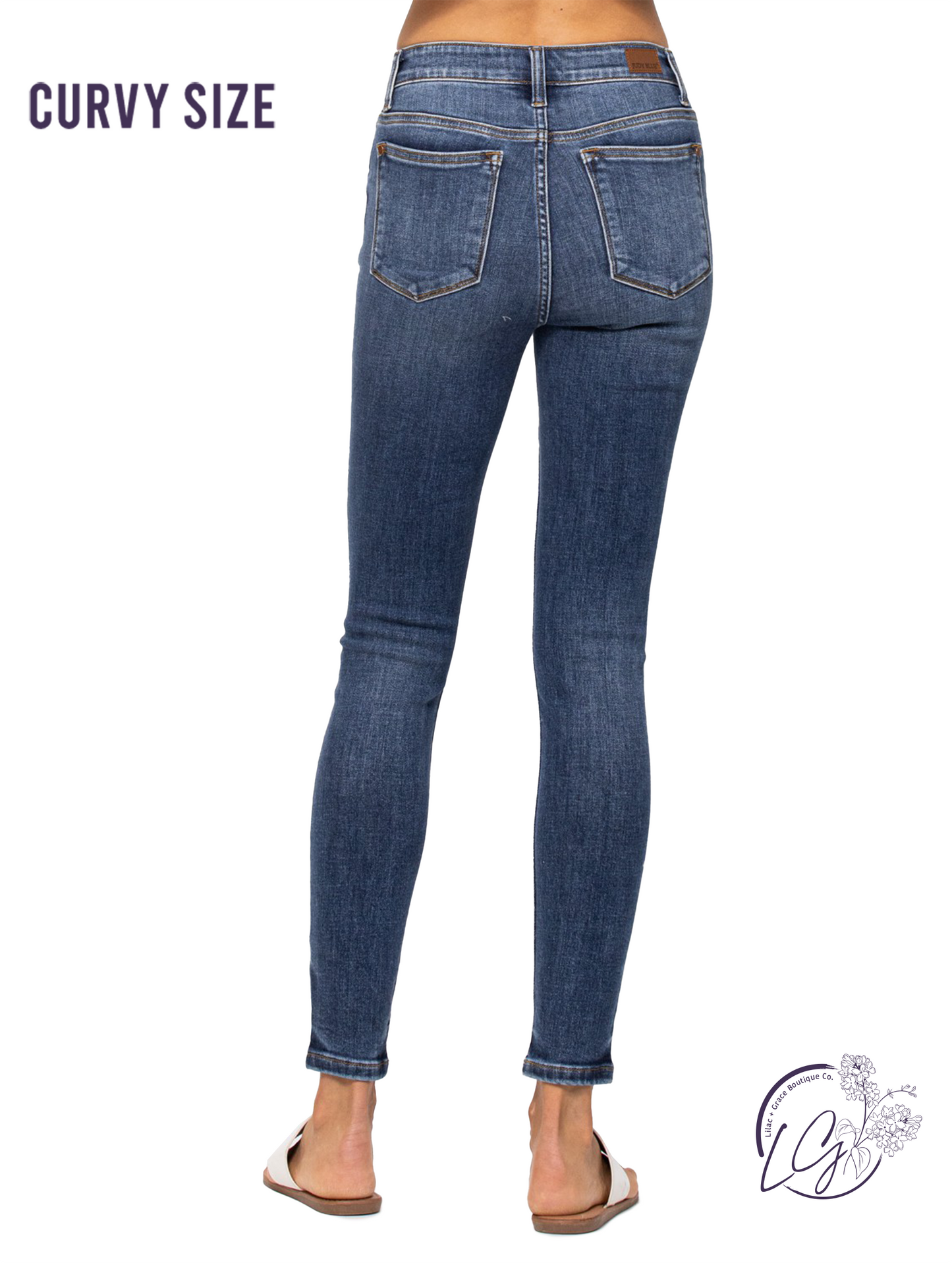 Curvy Lorraine Classic Handsand Skinny By Judy Blue