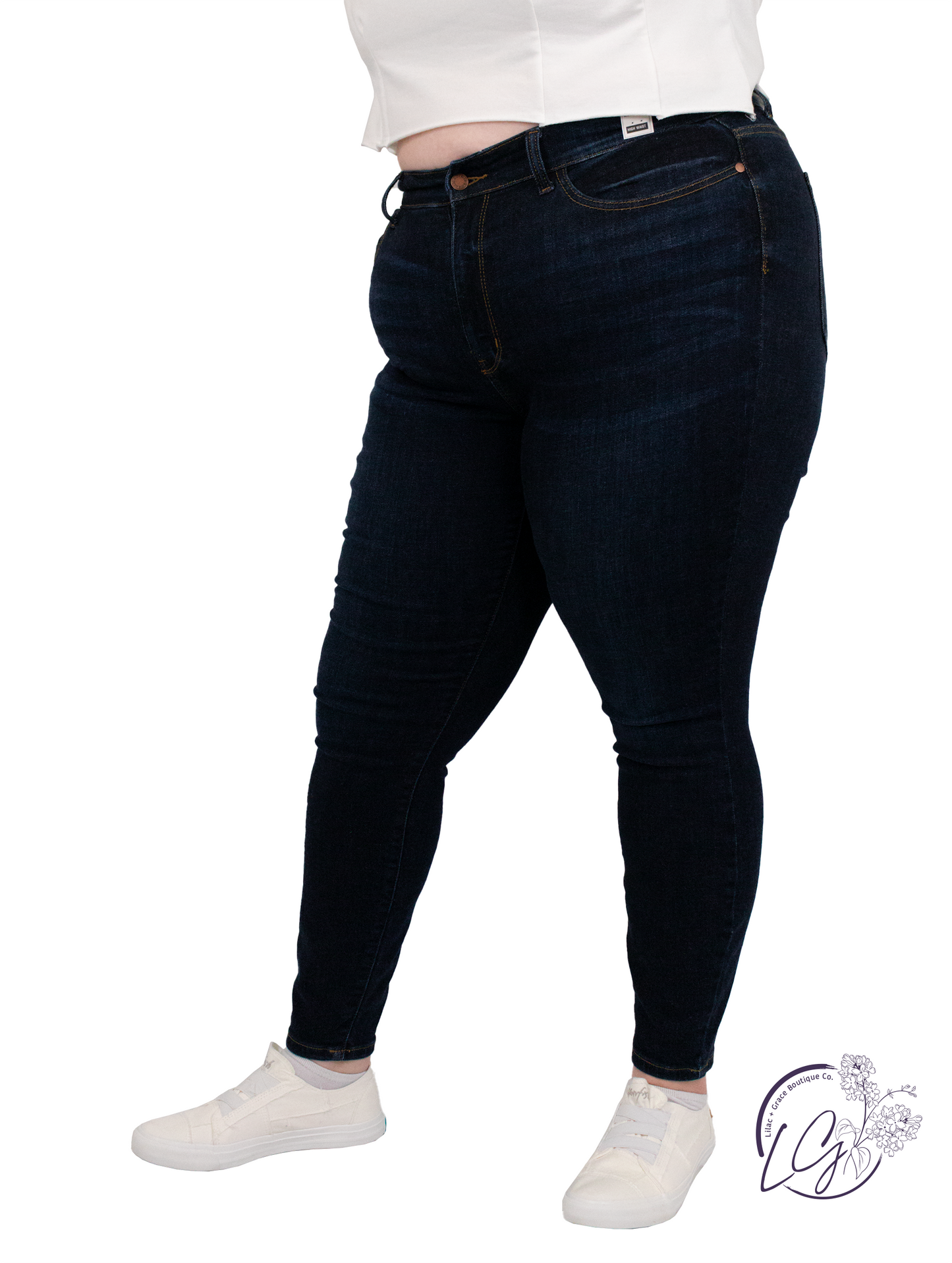 Curvy Lucy High-Rise Skinny by Judy Blue