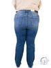 Curvy Winona Patched Bootcut Jean By Judy Blue