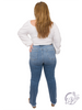 Curvy Winona Patched Bootcut Jean By Judy Blue