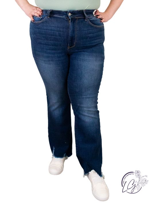 Curvy Odessa Bootcut Jeans By Judy Blue