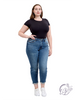 Curvy Marigold Mid-Rise Boyfriend Non-Distressed by Judy Blue