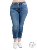 Curvy Marigold Mid-Rise Boyfriend Non-Distressed by Judy Blue