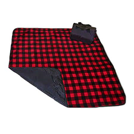 Folding Fleece Nylon Picnic/Stadium Blanket