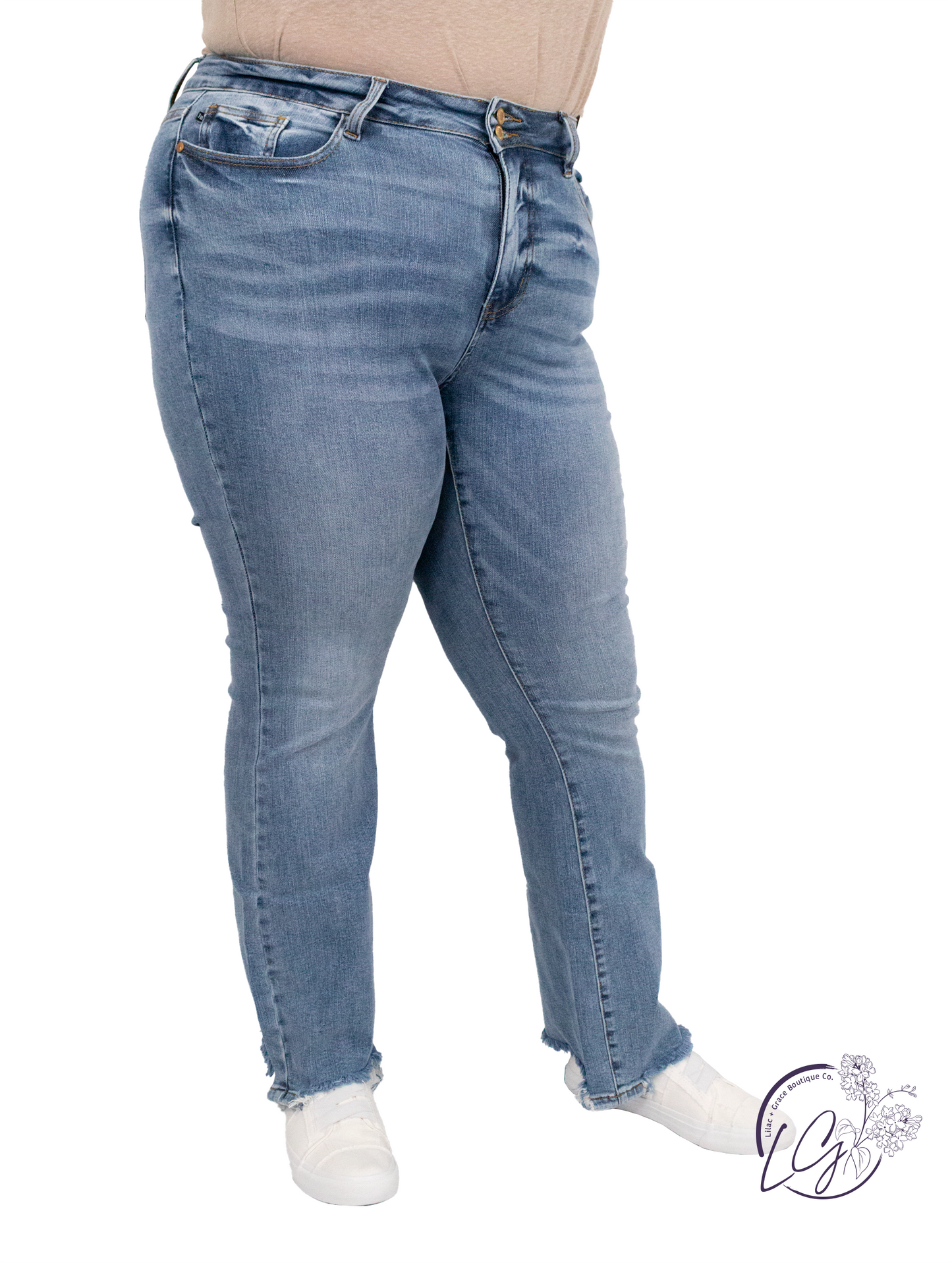 Curvy Barbara High-Rise Bootcut by Judy Blue (Mobile)