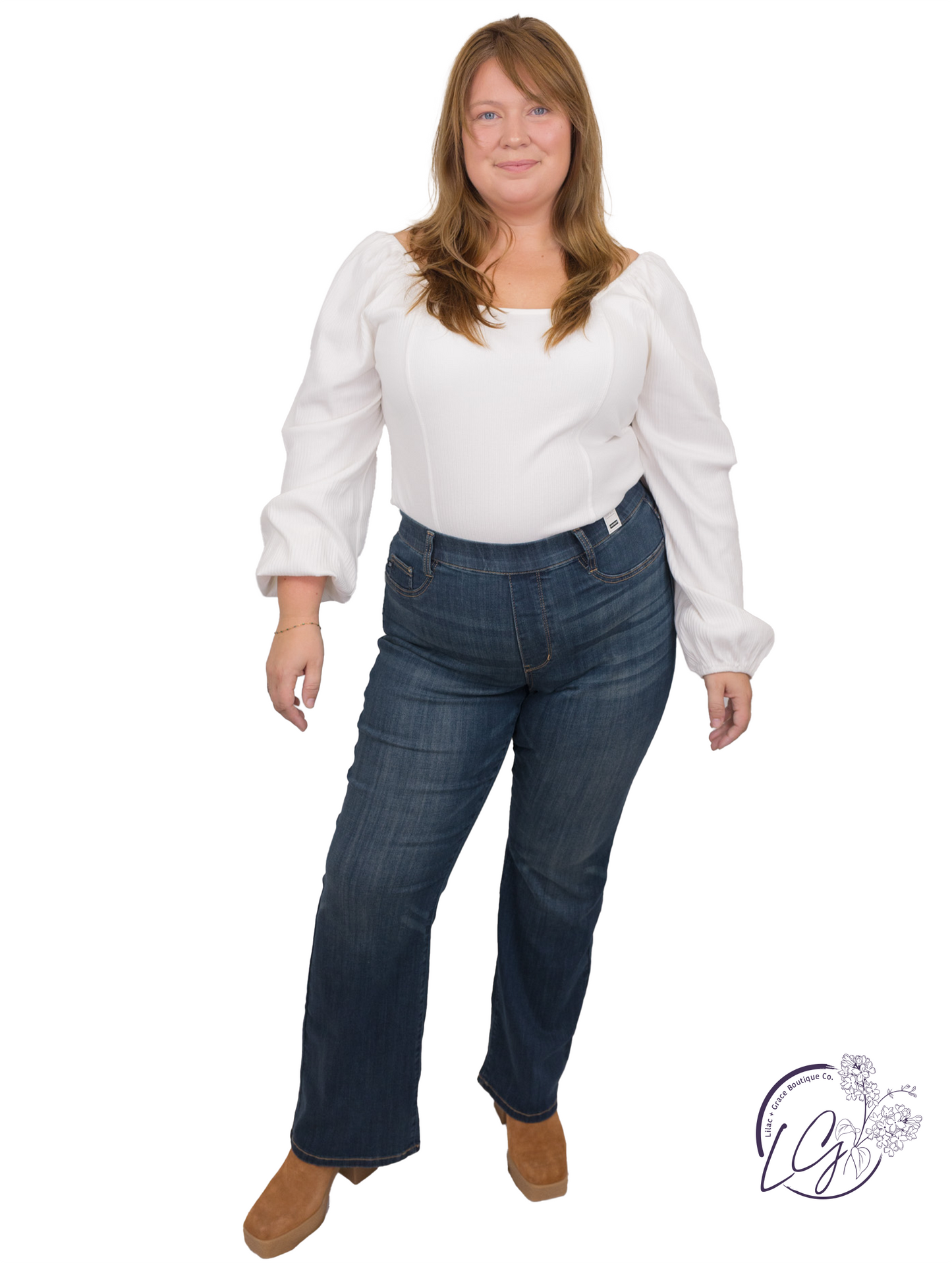 Curvy Brecken Vintage Bootcut By Judy Blue