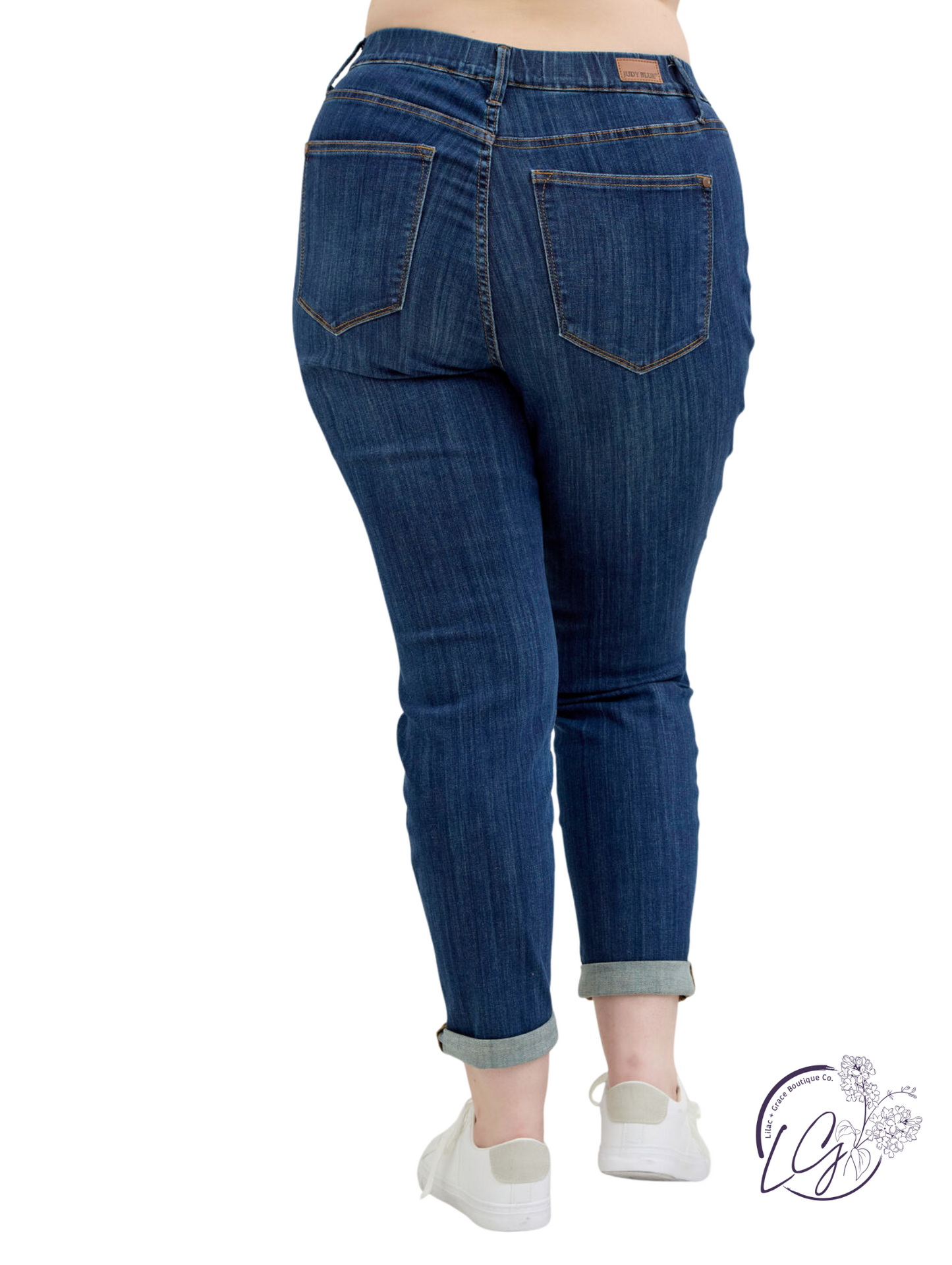Curvy Naomi High Waist Pull On Jeans  By Judy Blue