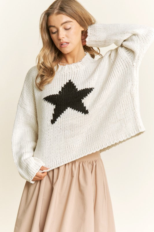 Curvy Stellar Style Sweater