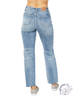 Dalia High Waist Distressed Straight  By Judy Blue