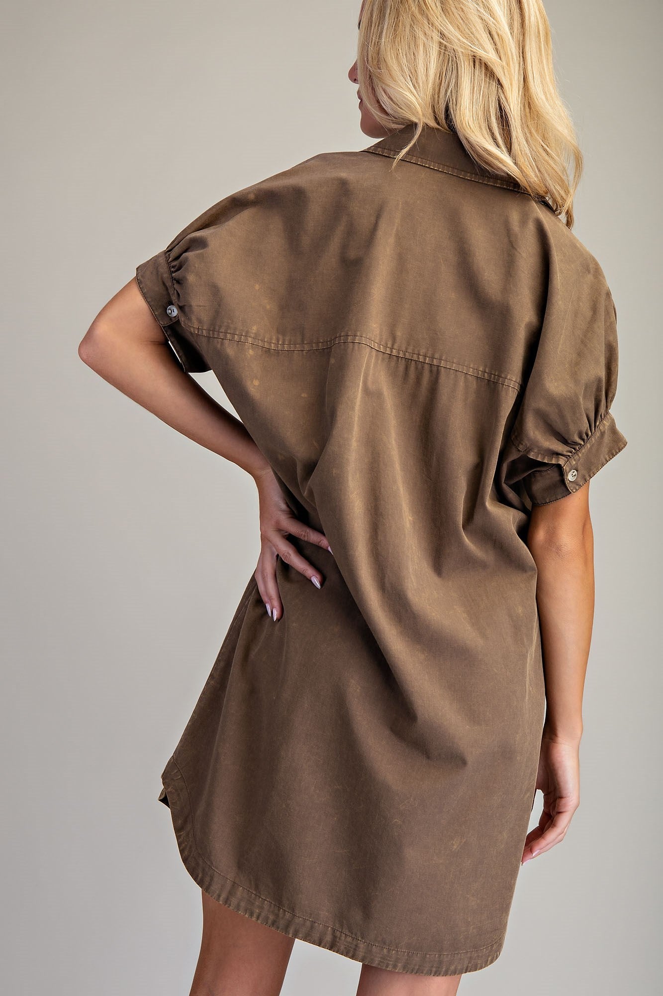 Vintage Fade Shirt Dress