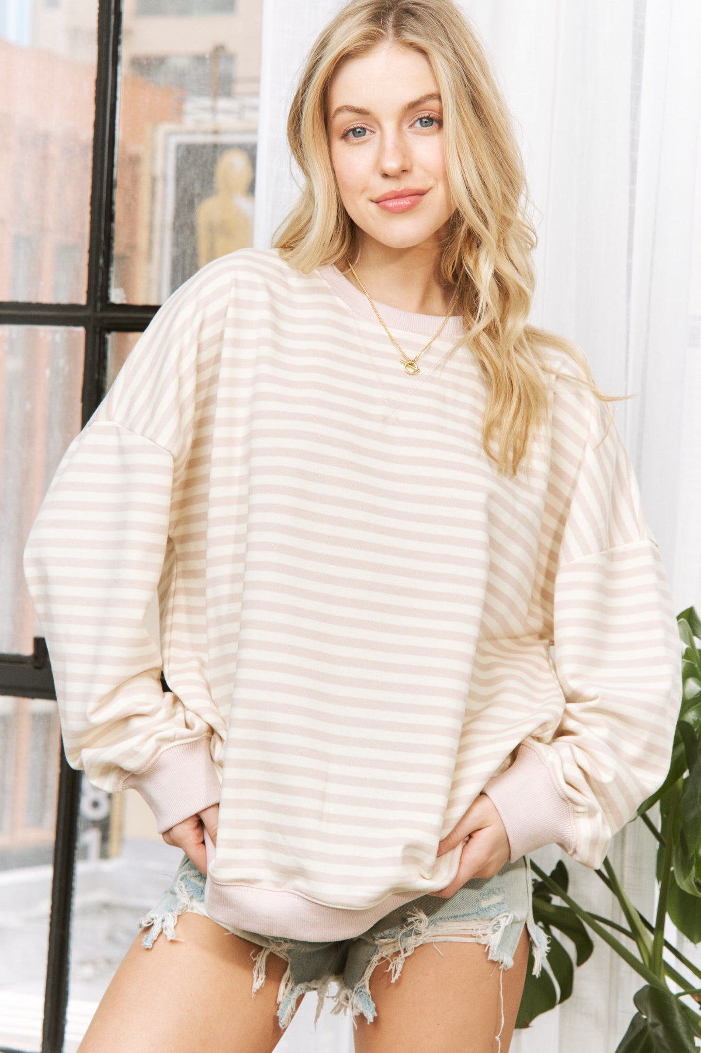 Chasing Stripes Pullover