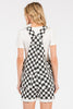 Checkered Charm Overalls