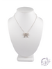 Rhinestone Bow Necklace