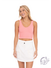 Ribbed Seamless Cropped Tank Top