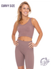 Curvy Ribbed Seamless Cropped Tank Top