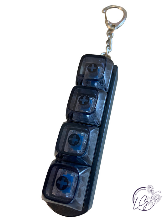 Keyboard Fidget Led Keyring