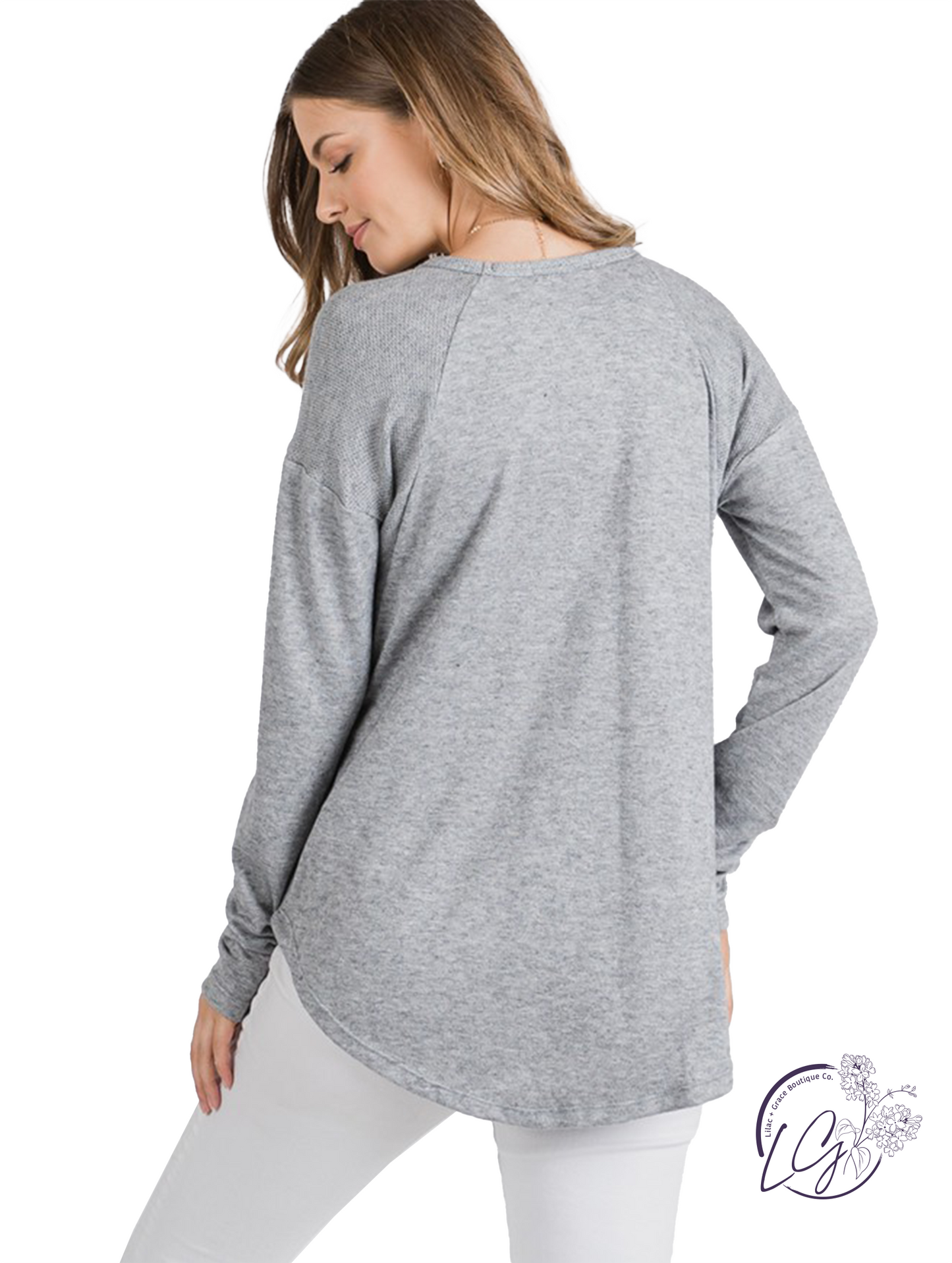 Easygoing Raglan Lounge Top