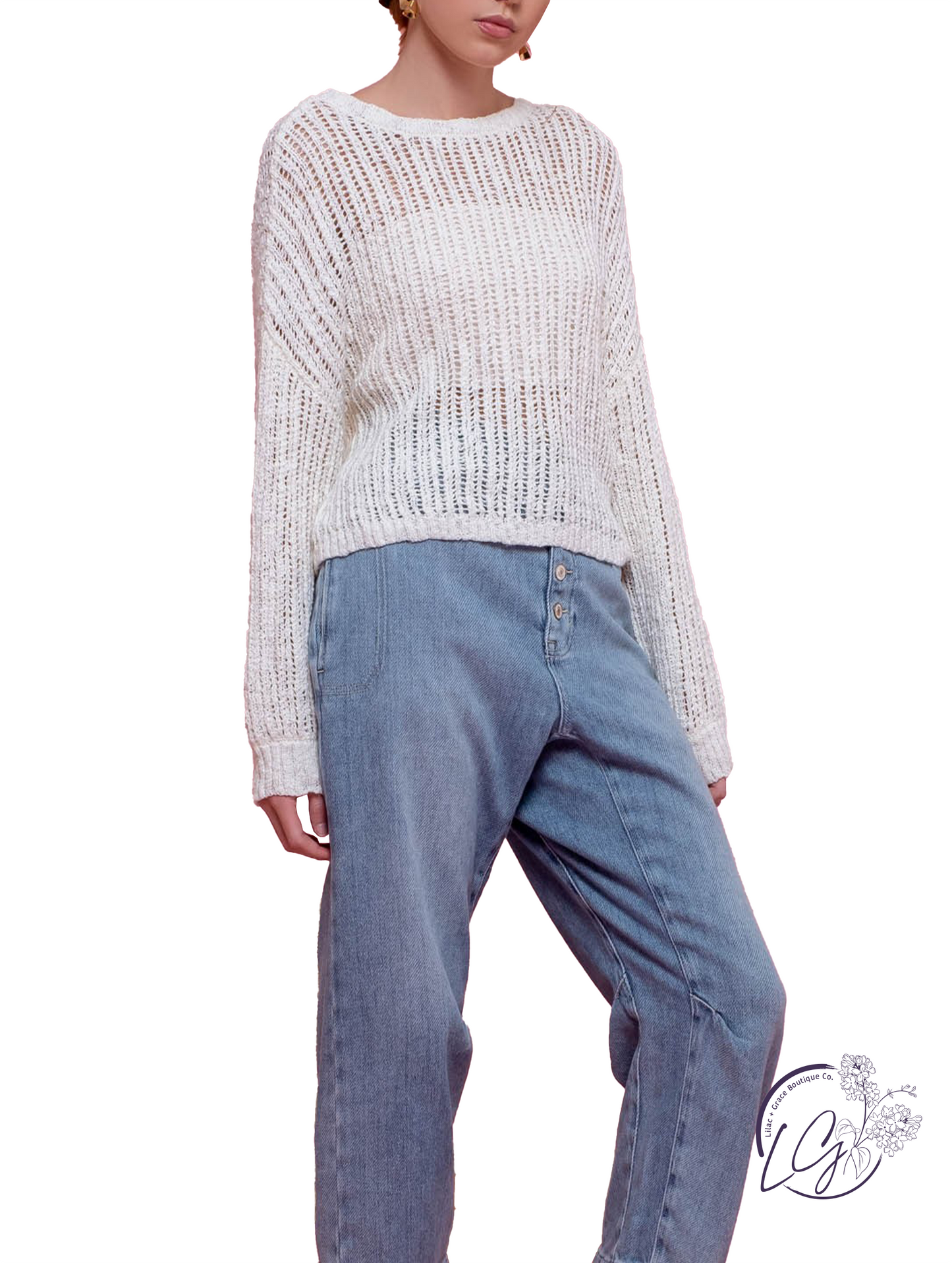 Street Style Knit Top