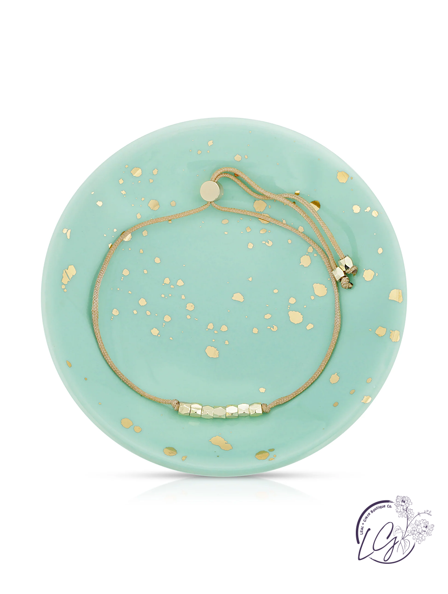 Splash of Good Vibes - Bracelet + Dish Set