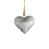 Silver Antique Heart